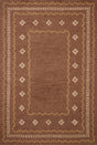 Chris Loves Julia x Loloi Alfie ALF-03 Clay / Spice Rug - main flat
