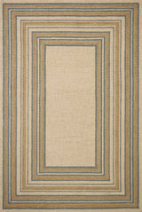 Chris Loves Julia x Loloi Alfie ALF-05 Natural / Multi Rug - main flat