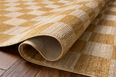 Chris Loves Julia x Loloi Calvin CLV-01 Apricot / Ivory Rug - pile height