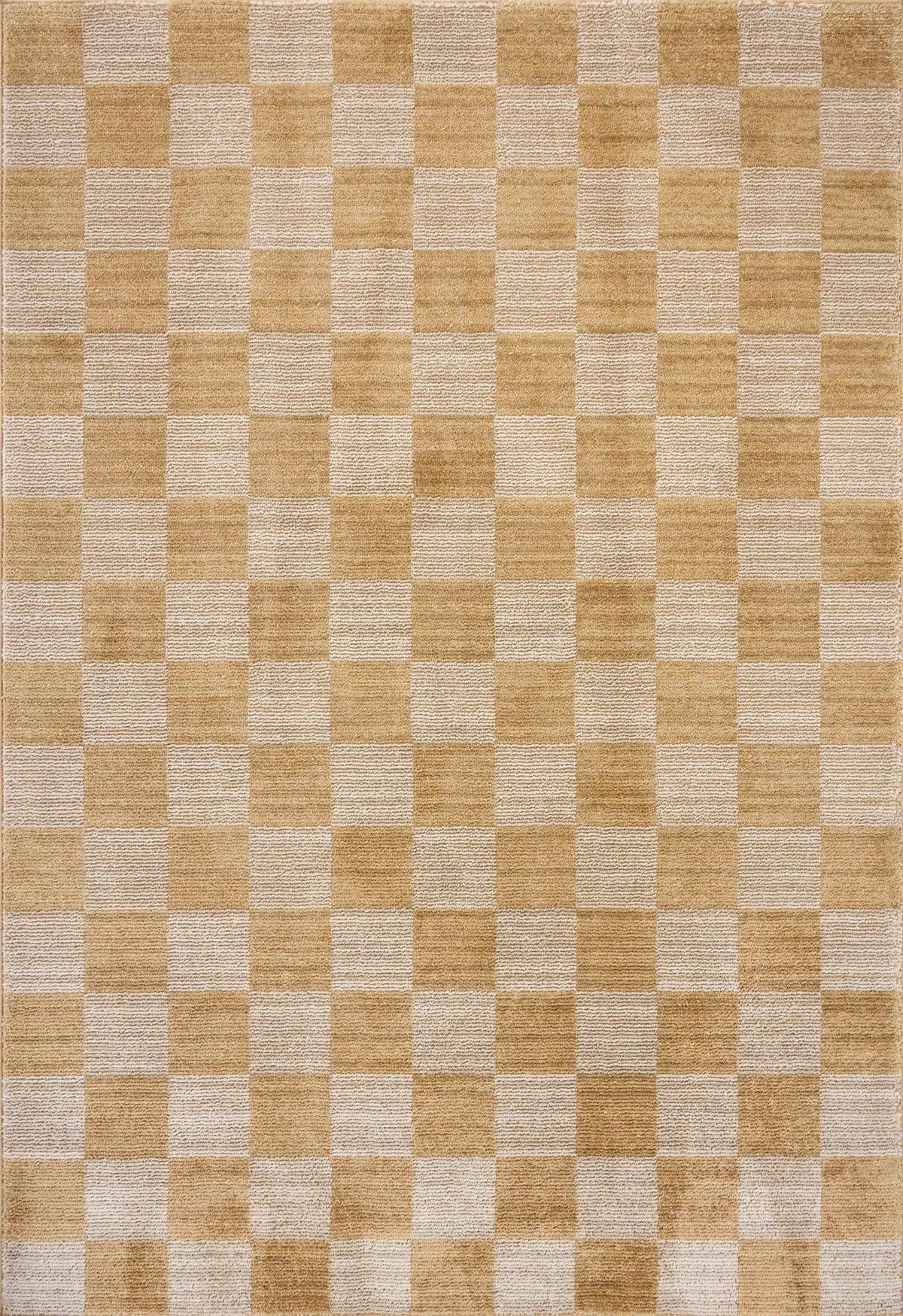 Chris Loves Julia x Loloi Calvin CLV-01 Apricot / Ivory Rug - main flat