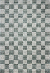 Chris Loves Julia x Loloi Calvin CLV-01 Blue / Ivory Rug - main flat
