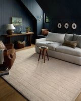 Chris Loves Julia x Loloi Calvin CLV-02 Ivory / Oatmeal Rug - room scene 3