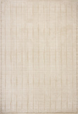 Chris Loves Julia x Loloi Calvin CLV-02 Ivory / Oatmeal Rug - main flat