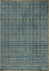 Chris Loves Julia x Loloi Calvin CLV-02 Ocean / Olive Rug - main flat