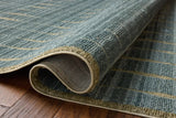 Chris Loves Julia x Loloi Calvin CLV-02 Ocean / Olive Rug - pile height