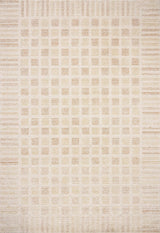 Chris Loves Julia x Loloi Calvin CLV-03 Bone / Natural Rug - main flat