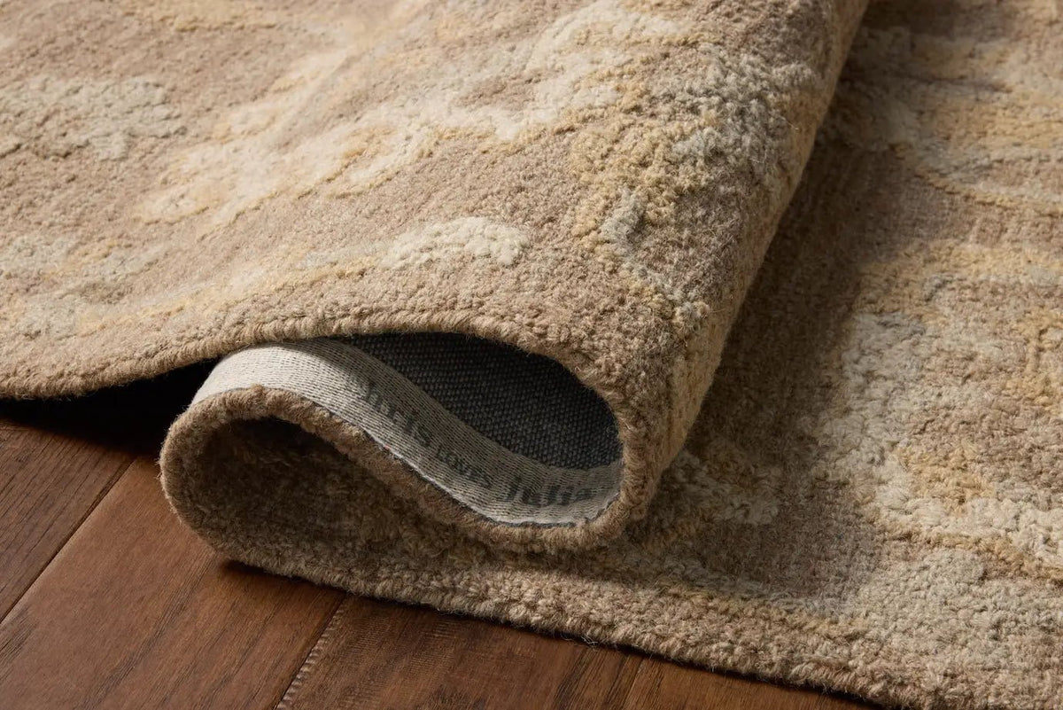 Chris Loves Julia x Loloi Dorothea DRT-01 Bark / Stone Rug - pile height