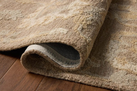 Chris Loves Julia x Loloi Dorothea DRT-01 Bark / Stone Rug - pile height