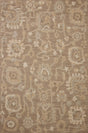 Chris Loves Julia x Loloi Dorothea DRT-01 Bark / Stone Rug - main flat