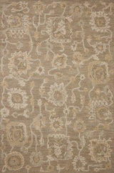 Chris Loves Julia x Loloi Dorothea DRT-01 Oak / Natural Rug - main flat