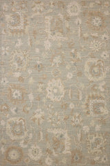 Chris Loves Julia x Loloi Dorothea DRT-01 Stone / Multi Rug - main flat