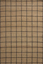 Chris Loves Julia x Loloi Fletcher FLE-01 Natural / Black Rug - main flat