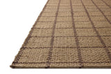 Chris Loves Julia x Loloi Fletcher FLE-01 Natural / Brown Rug - rug corner
