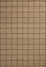Chris Loves Julia x Loloi Fletcher FLE-01 Natural / Olive Rug - main flat