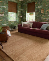Chris Loves Julia x Loloi Henry HEY-01 Rust / Natural Rug - room scene 3
