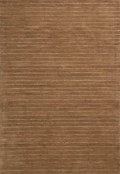 Chris Loves Julia x Loloi Henry HEY-01 Rust / Natural Rug - main flat