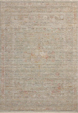 Chris Loves Julia x Loloi Ida IDA-05 Spa / Sunrise Rug - main flat