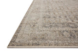 Chris Loves Julia x Loloi Ida IDA-06 Slate / Natural Rug - rug corner