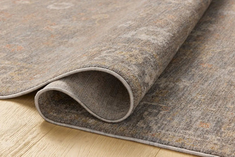 Chris Loves Julia x Loloi Louisa LOI-01 Stone / Multi Rug - pile height