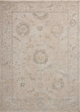 Chris Loves Julia x Loloi Louisa LOI-02 Oatmeal / Slate Rug - main flat