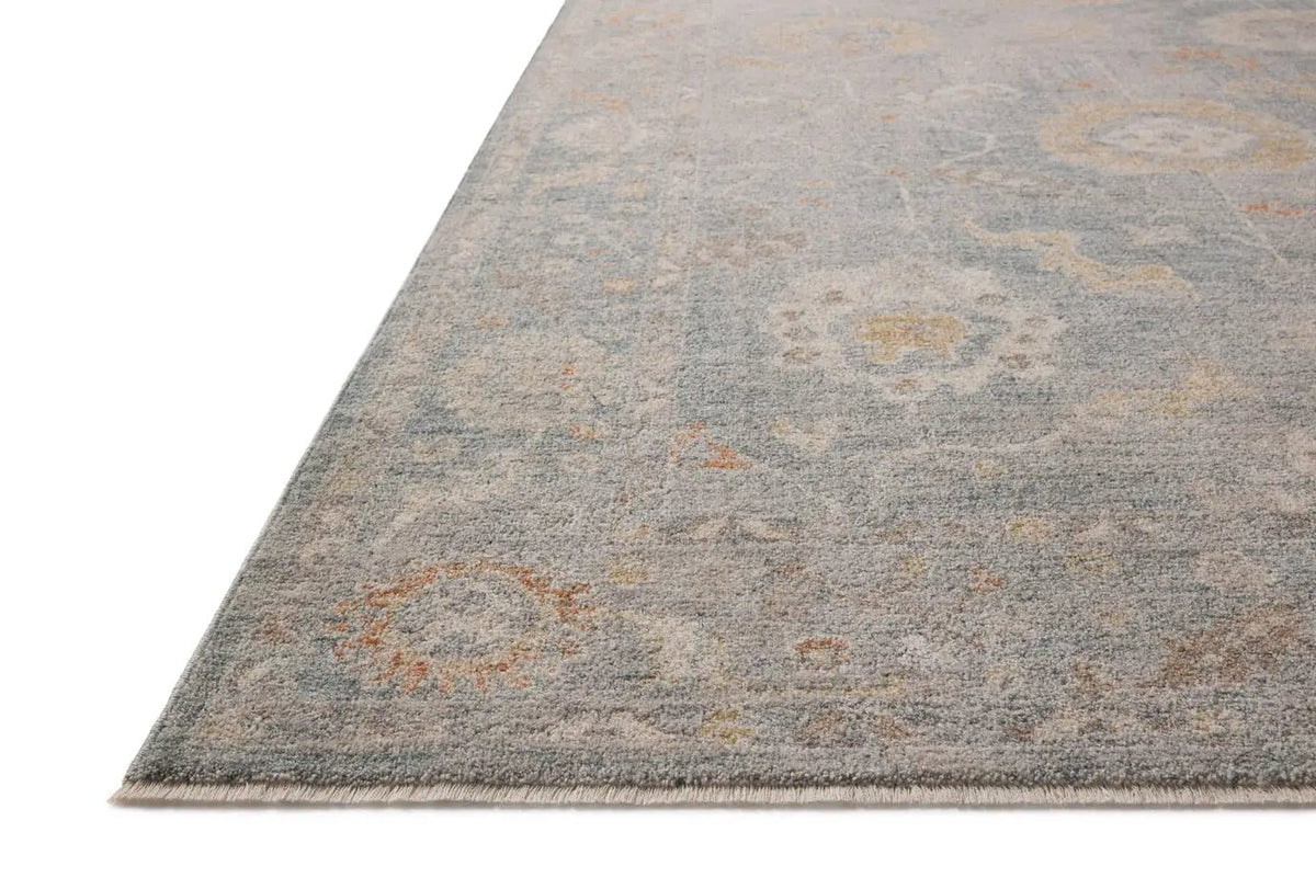 Chris Loves Julia x Loloi Louisa LOI-02 Ocean Sunset Rug - rug corner