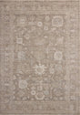 Chris Loves Julia x Loloi Louisa LOI-03 Taupe / Ivory Rug - main flat
