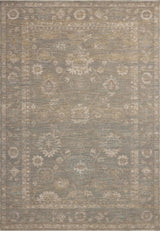 Chris Loves Julia x Loloi Louisa LOI-04 Lagoon / Ivory Rug - main flat