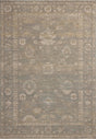 Chris Loves Julia x Loloi Louisa LOI-04 Lagoon / Ivory Rug - main flat