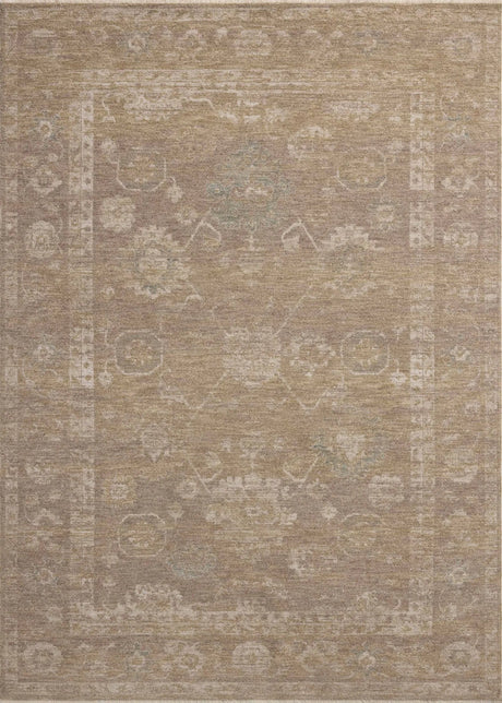 Chris Loves Julia x Loloi Louisa LOI-04 Taupe / Gold Rug - main flat