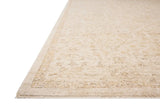 Chris Loves Julia x Loloi Palma PLM-01 Ivory / Sand Rug - rug corner