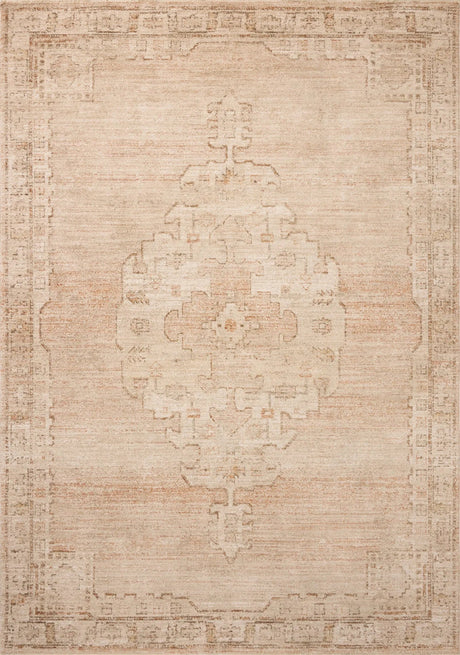 Chris Loves Julia x Loloi Palma PLM-02 Spice / Natural Rug - main flat