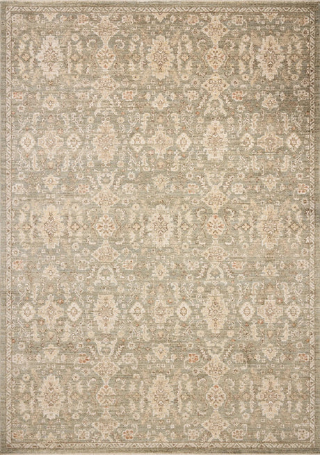 Chris Loves Julia x Loloi Palma PLM-03 Lagoon / Natural Rug - main flat