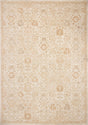 Chris Loves Julia x Loloi Palma PLM-04 Natural / Spice Rug - main flat