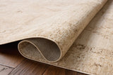 Chris Loves Julia x Loloi Palma PLM-06 Natural / Smoke Rug - pile height