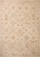 Chris Loves Julia x Loloi Palma PLM-11 Natural / Multi Rug - main flat