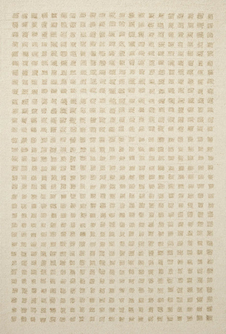 Chris Loves Julia x Loloi Polly POL-01 Ivory / Natural Rug - main flat