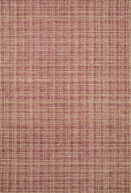 Chris Loves Julia x Loloi Polly POL-03 Berry / Natural Rug - main flat
