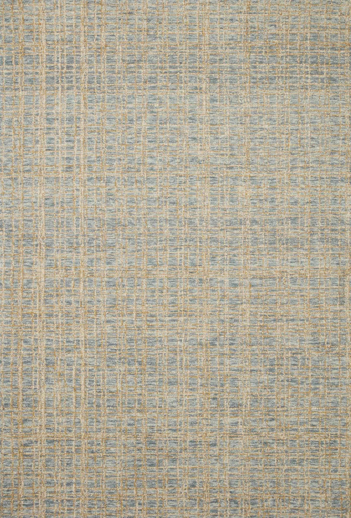 Chris Loves Julia x Loloi Polly POL-03 Blue / Sand Rug - main flat