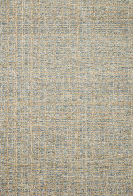 Chris Loves Julia x Loloi Polly POL-03 Blue / Sand Rug - main flat