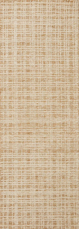 Chris Loves Julia x Loloi Polly POL-03 Straw / Ivory Rug - runner flat