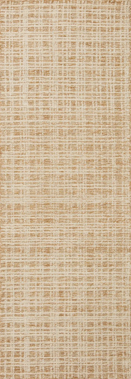 Chris Loves Julia x Loloi Polly POL-03 Straw / Ivory Rug - runner flat