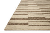 Chris Loves Julia x Loloi Polly POL-04 Beige / Tobacco Rug - rug corner