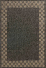 Chris Loves Julia x Loloi Providence PRC-01 Charcoal / Natural Rug - main flat