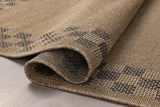 Chris Loves Julia x Loloi Providence PRC-01 Natural / Charcoal Rug - pile height