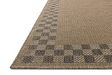 Chris Loves Julia x Loloi Providence PRC-01 Natural / Charcoal Rug - rug corner