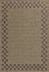 Chris Loves Julia x Loloi Providence PRC-01 Natural / Charcoal Rug - main flat