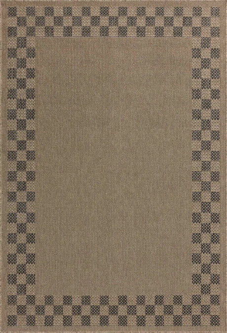 Chris Loves Julia x Loloi Providence PRC-01 Natural / Charcoal Rug - main flat