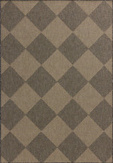 Chris Loves Julia x Loloi Providence PRC-04 Graphite / Sand Rug - main flat