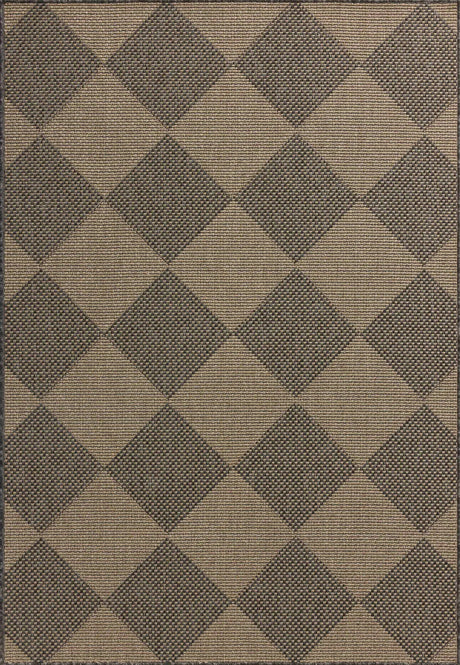 Chris Loves Julia x Loloi Providence PRC-04 Graphite / Sand Rug - main flat
