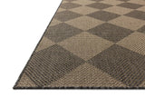Chris Loves Julia x Loloi Providence PRC-04 Graphite / Sand Rug - rug corner